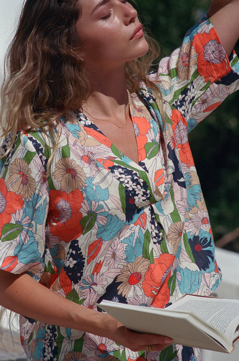 Neve shirt - selva floral