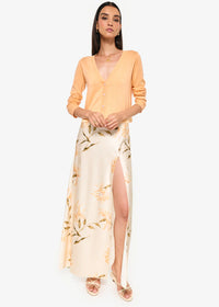 Asti cardigan - cantaloupe