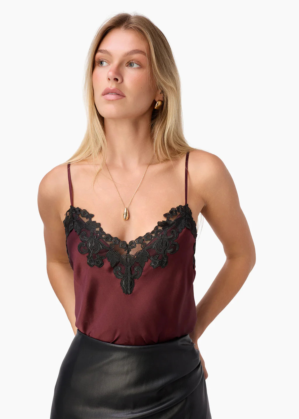 Andria camisole - cranberry
