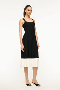 Ellison dress- black and ivory