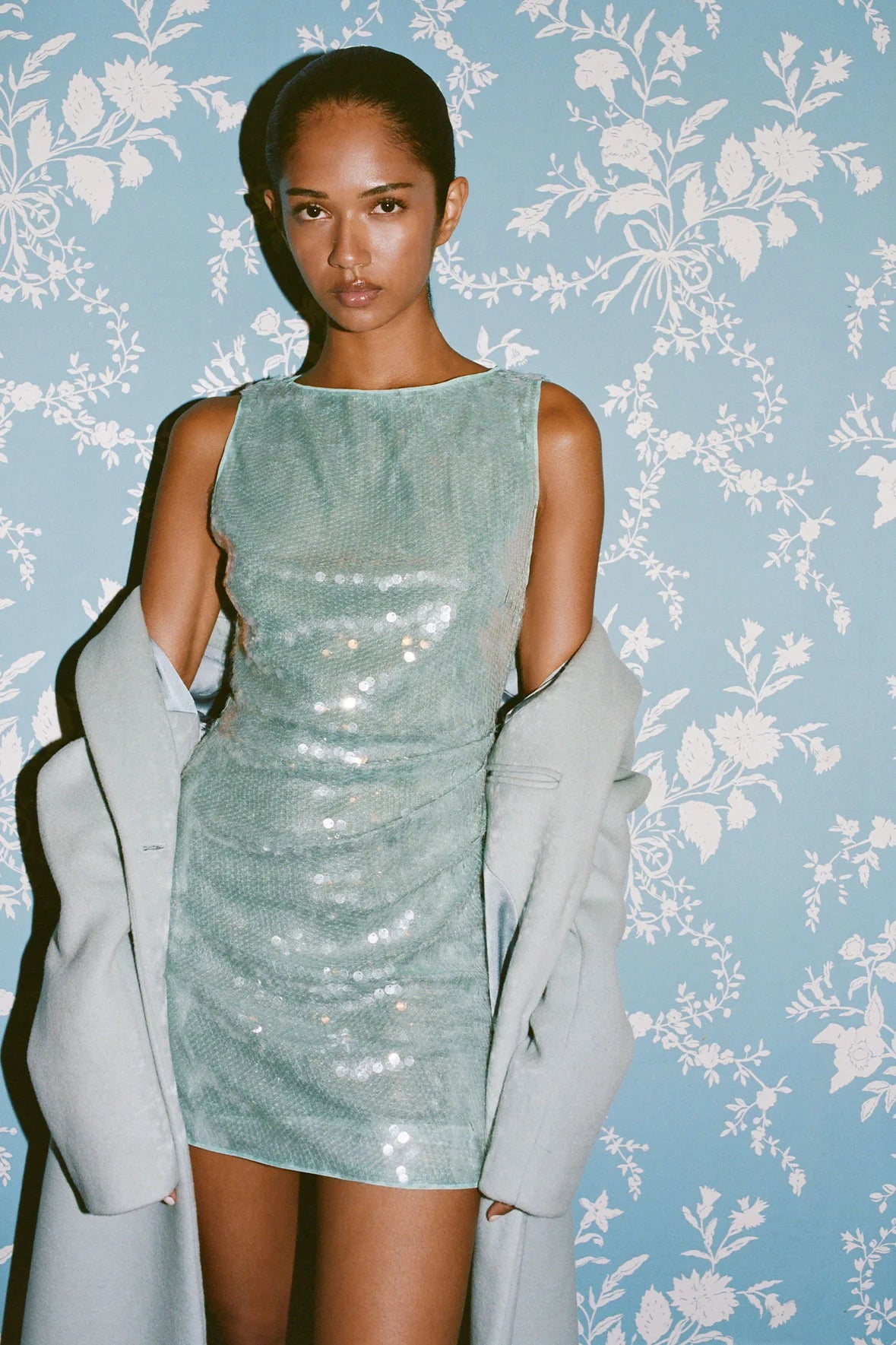 Eton dress - Mist