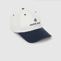 Jeremy cap - navy & ivory
