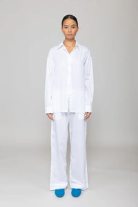 Yoko oversized button down - White