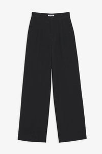 Carrie Pant - Black linen