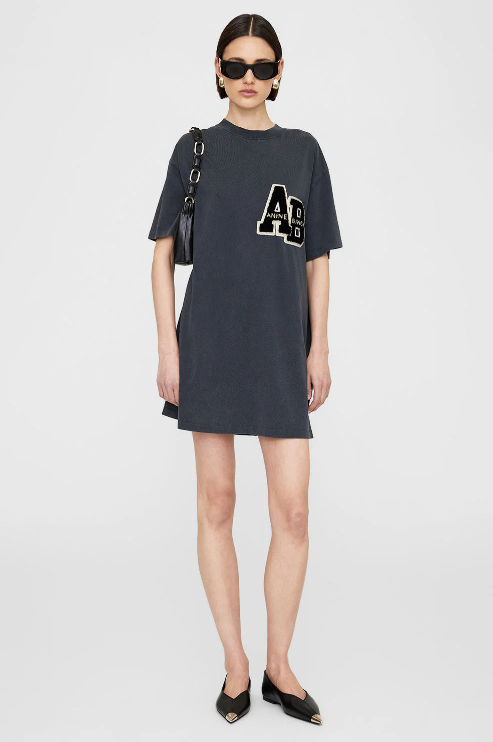 beth mini dress Beth mini letterman dress