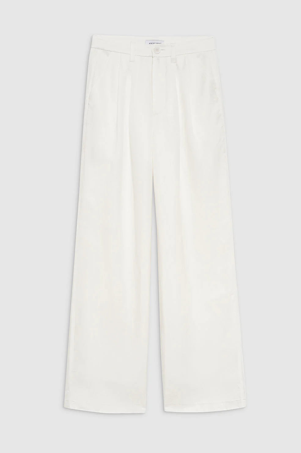 Carrie Pant - white linen