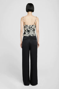 Keiran Top - black floral