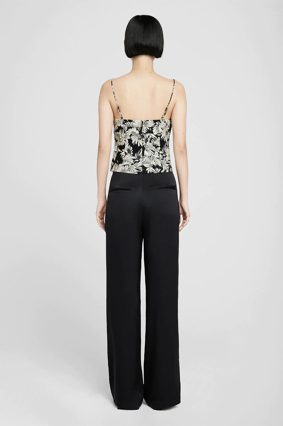Keiran Top - black floral