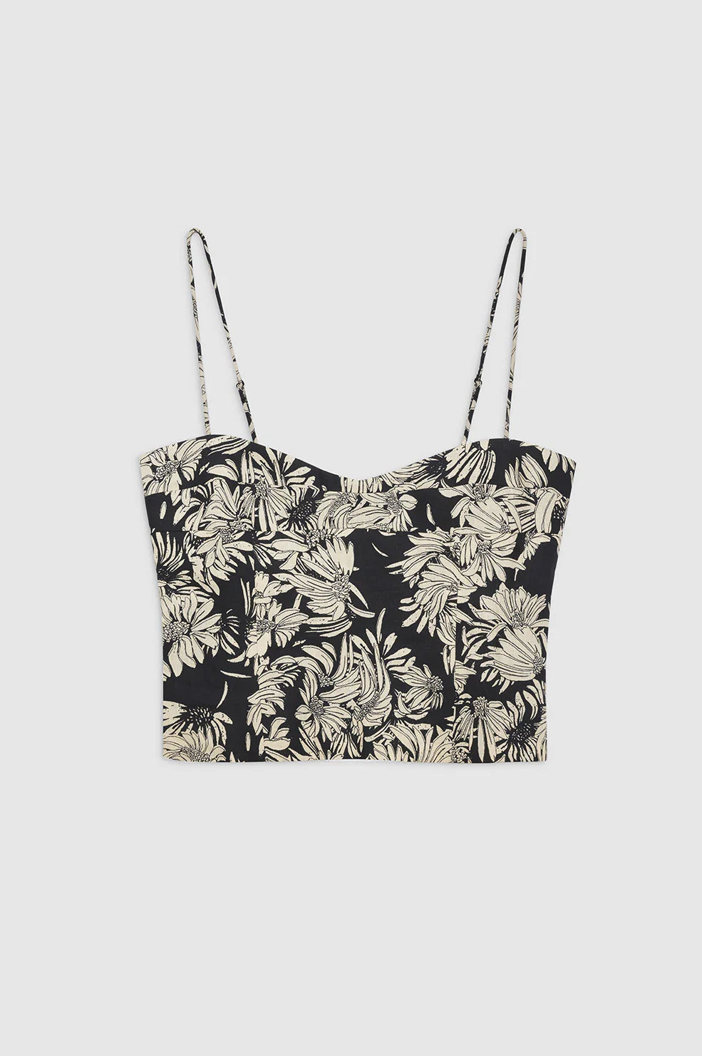 Keiran Top - black floral