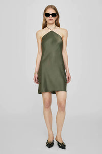 Leanne Mini Dress - Army Green