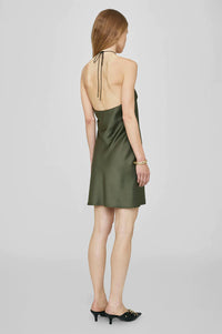 Leanne Mini Dress - Army Green