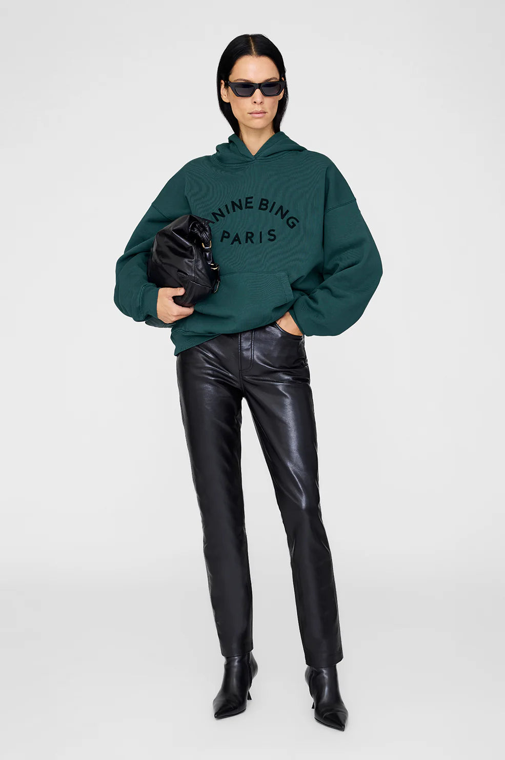 Harvey Paris sweatshirt - dark teal