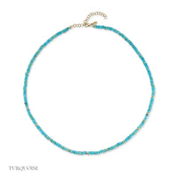 turquoise beaded necklace