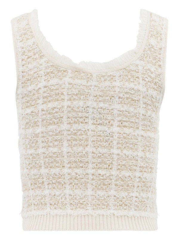 Florentine knit tank
