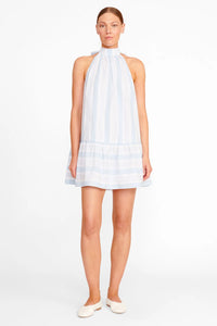 Mini Marlowe dress- Adriatic stripe