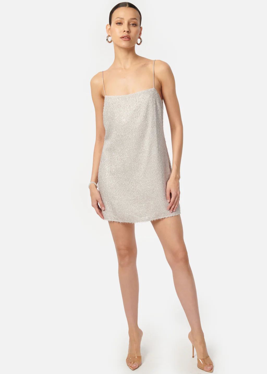 Rin chiffon mini dress - Haze
