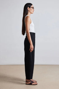 Bari crop trouser - Black