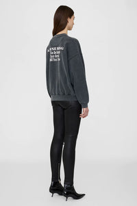 Jaci Paris sweatshirt - washed black