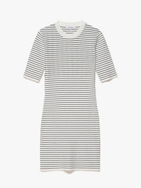 Mixed rib dress