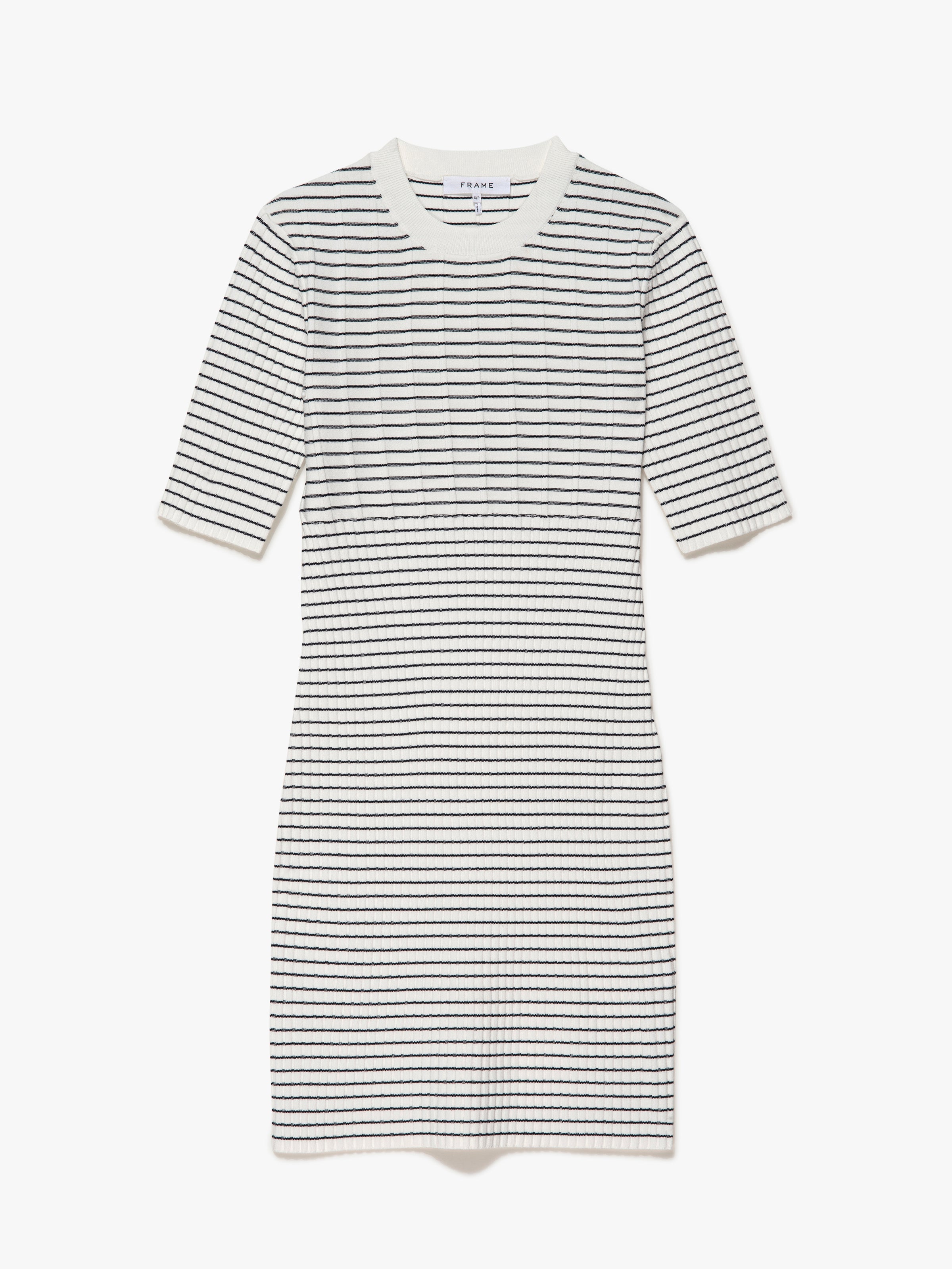 Mixed rib dress