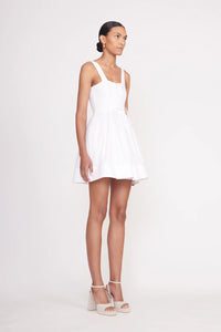 Mini Sutton dress - white