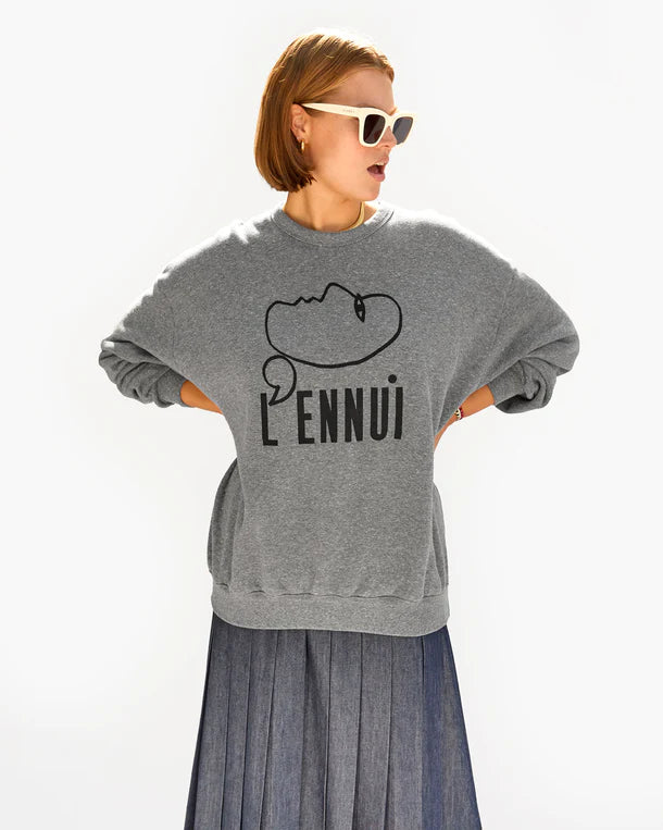 L'Ennui grey sweatshirt