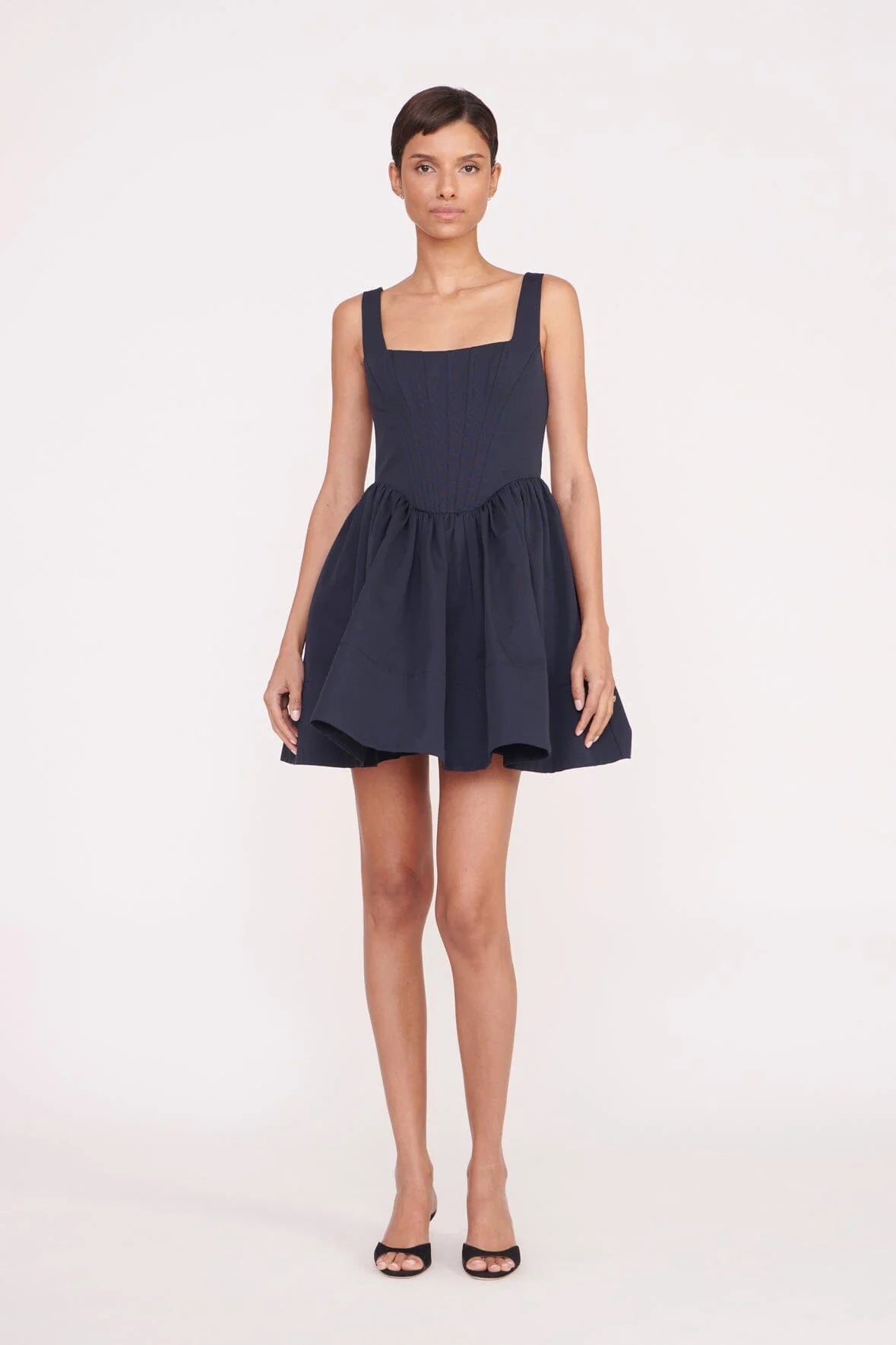 Landscape dress - navy