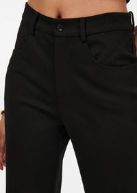 Lu wide leg pants- black