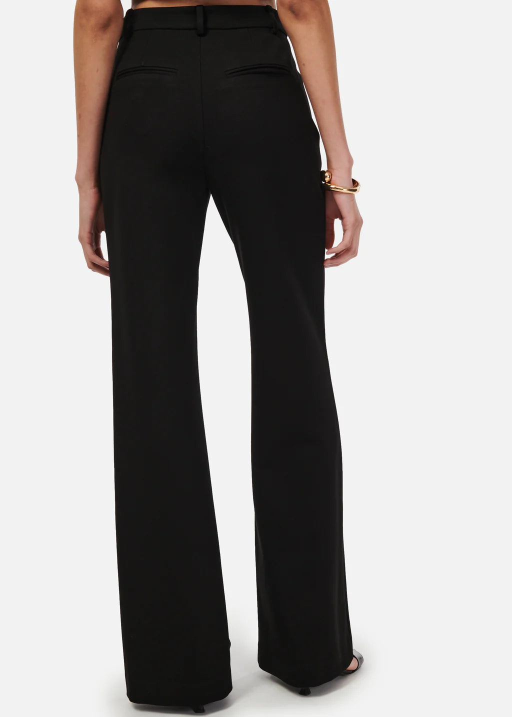Lu wide leg pants- black