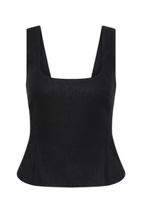Rosalie top - black