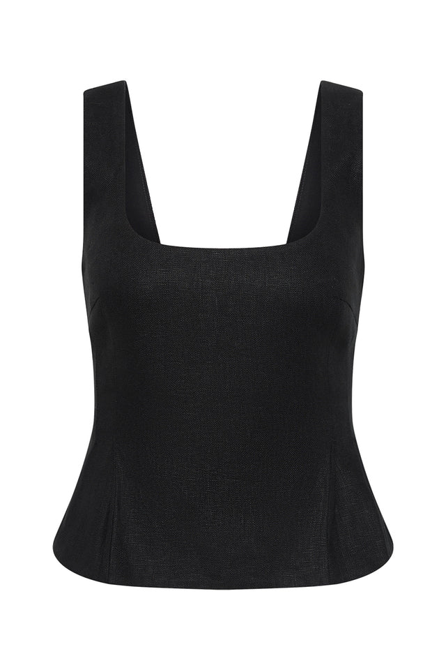 Rosalie top - black