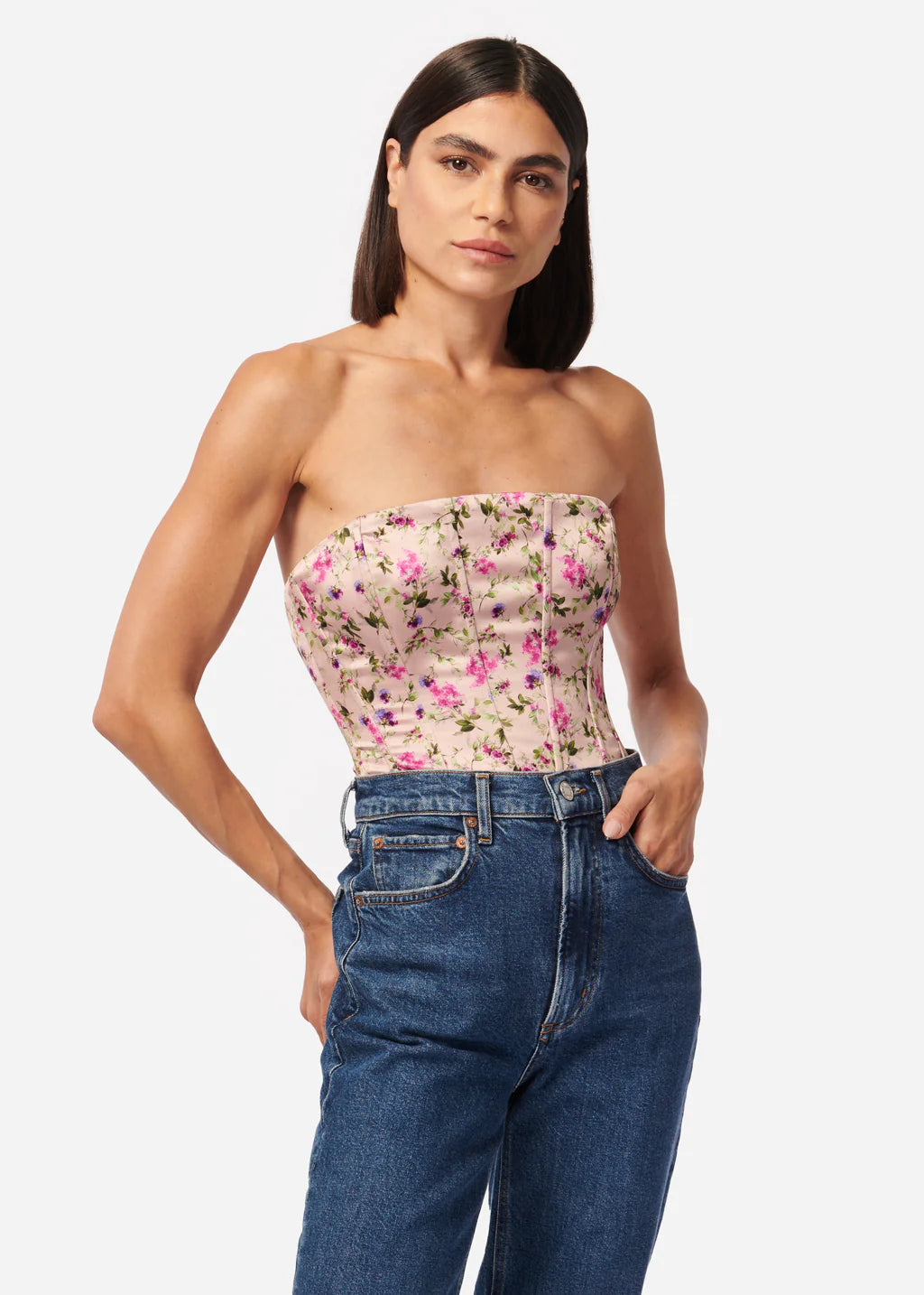Tamara bodysuit - Spring Geranium