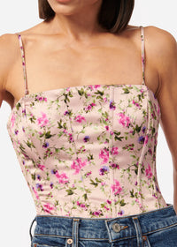 Tamara bodysuit - Spring Geranium