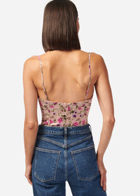 Tamara bodysuit - Spring Geranium