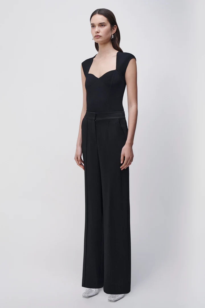 Kyra wide leg pant - Black