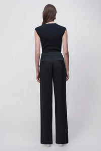 Kyra wide leg pant - Black