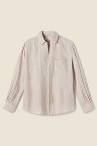 Blake linen shirt - Flax