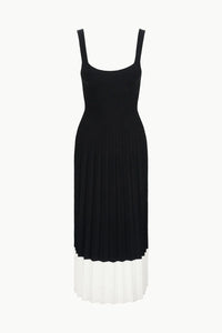 Ellison dress- black and ivory