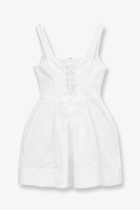 Mini Sutton dress - white