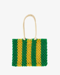 Sandy bag- emerald & yellow