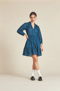 Yulia Dress -  Mediterranean Geo