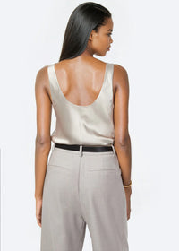 Andressa silk cami - Haze