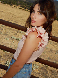 Valentina tank - pink millennial