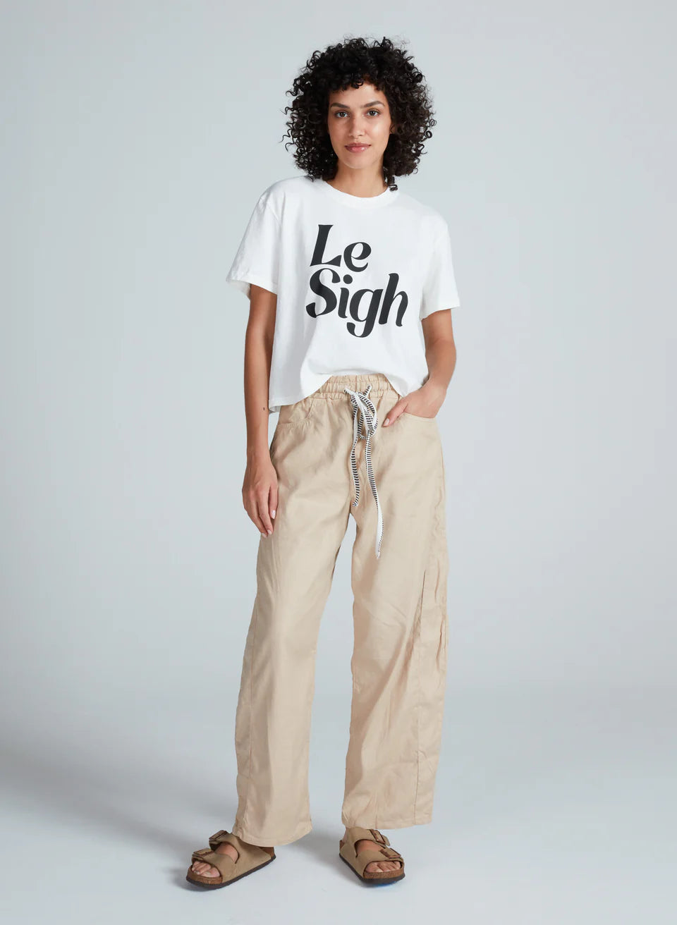 le sigh tee - white