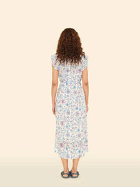 Ivory Blue April dress