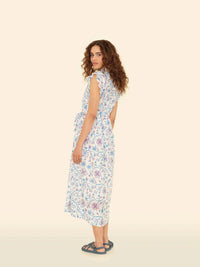 Ivory Blue April dress