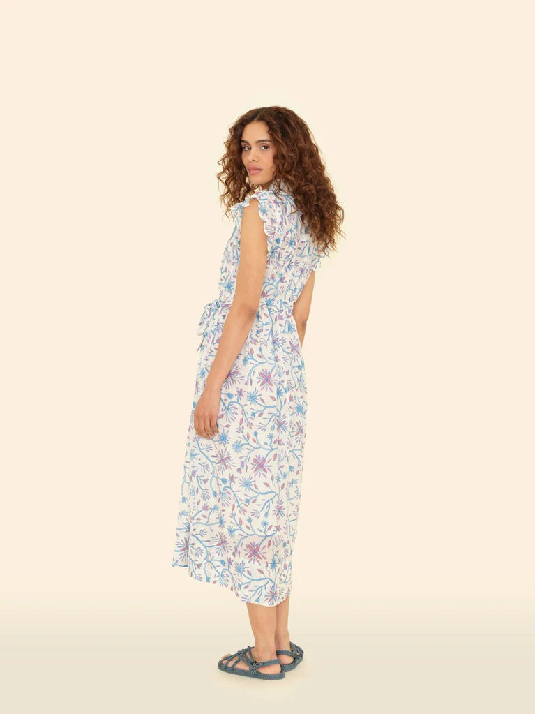 Ivory Blue April dress