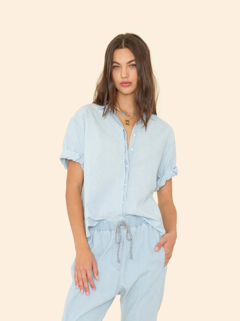 Channing shirt - Air Blue