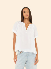 Calla top - white