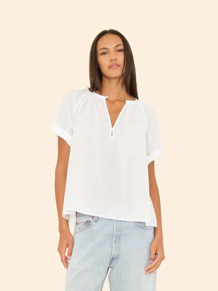 Calla top - white